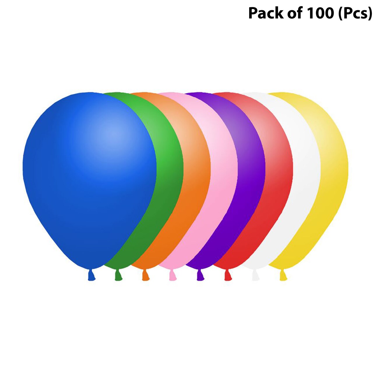 Standard Assorted Solid Color Balloons - 11 Inch - Multi Pack | Raheev®